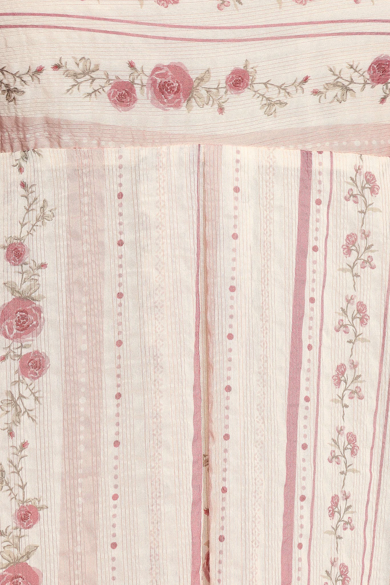 Amaris Maxi Dress - Ivory Mauve Floral
