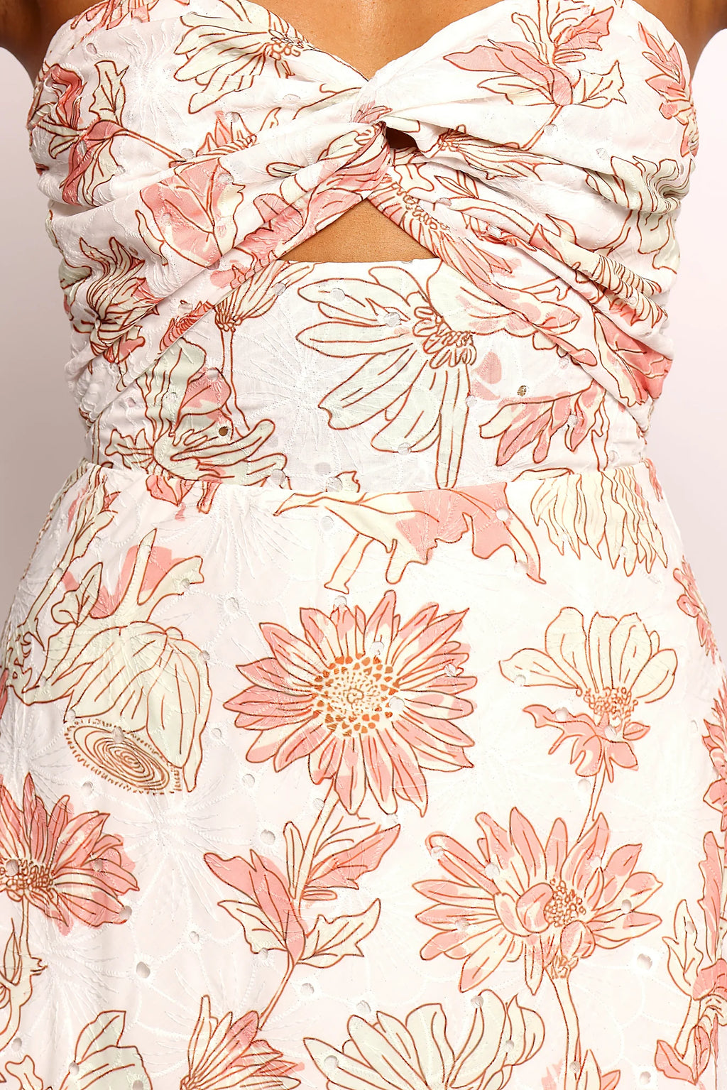 Calantha Maxi Dress - Pink Floral