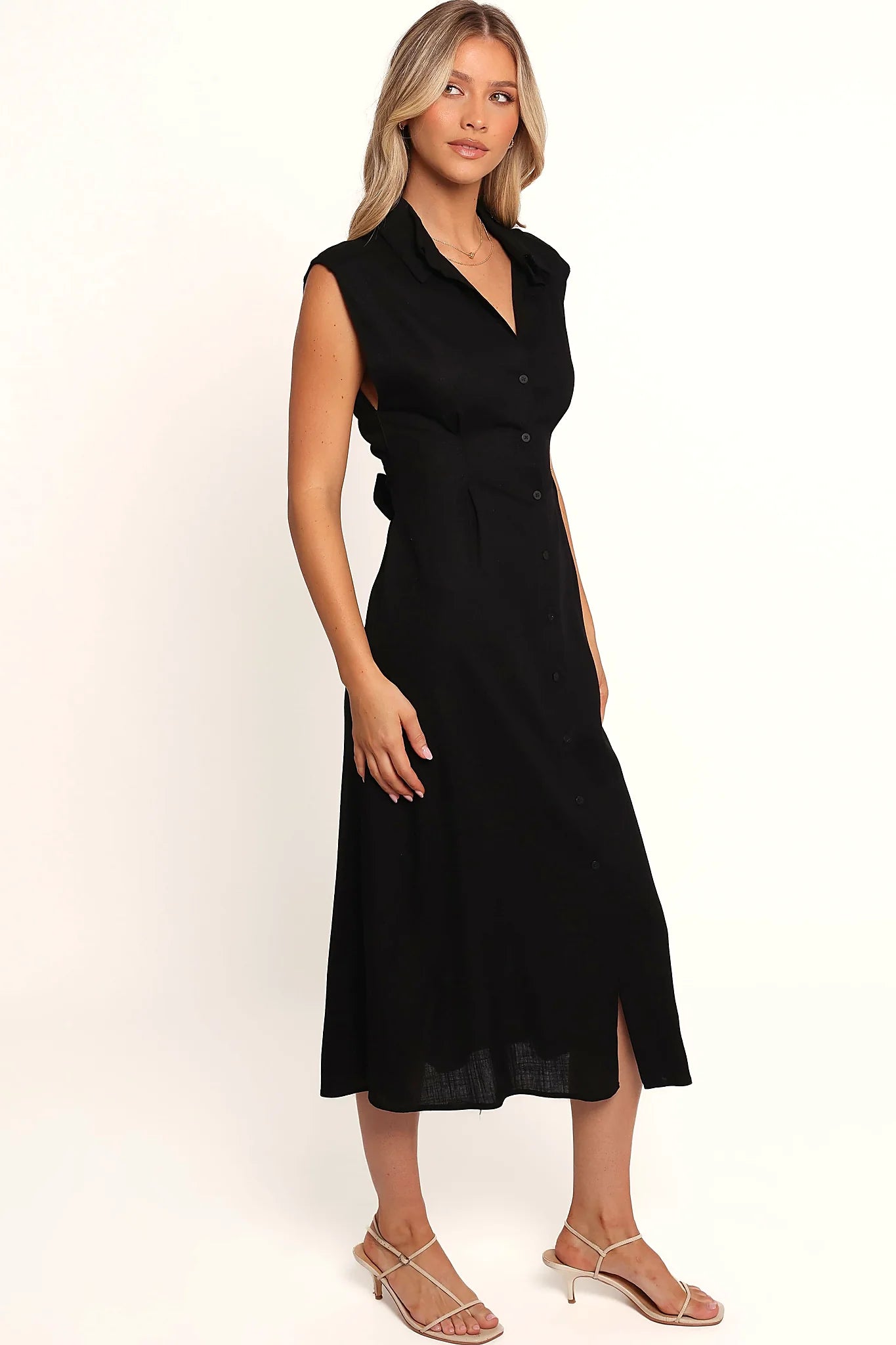 Cami Midi Dress - Black