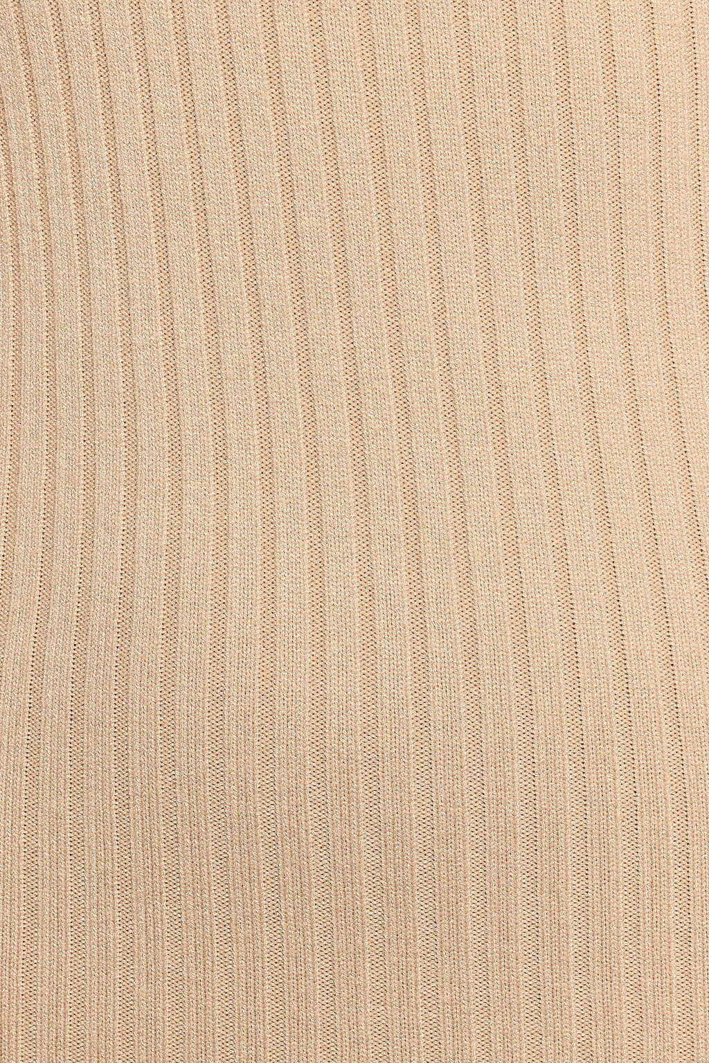 Cammie Long Sleeve Midi Dress - Beige