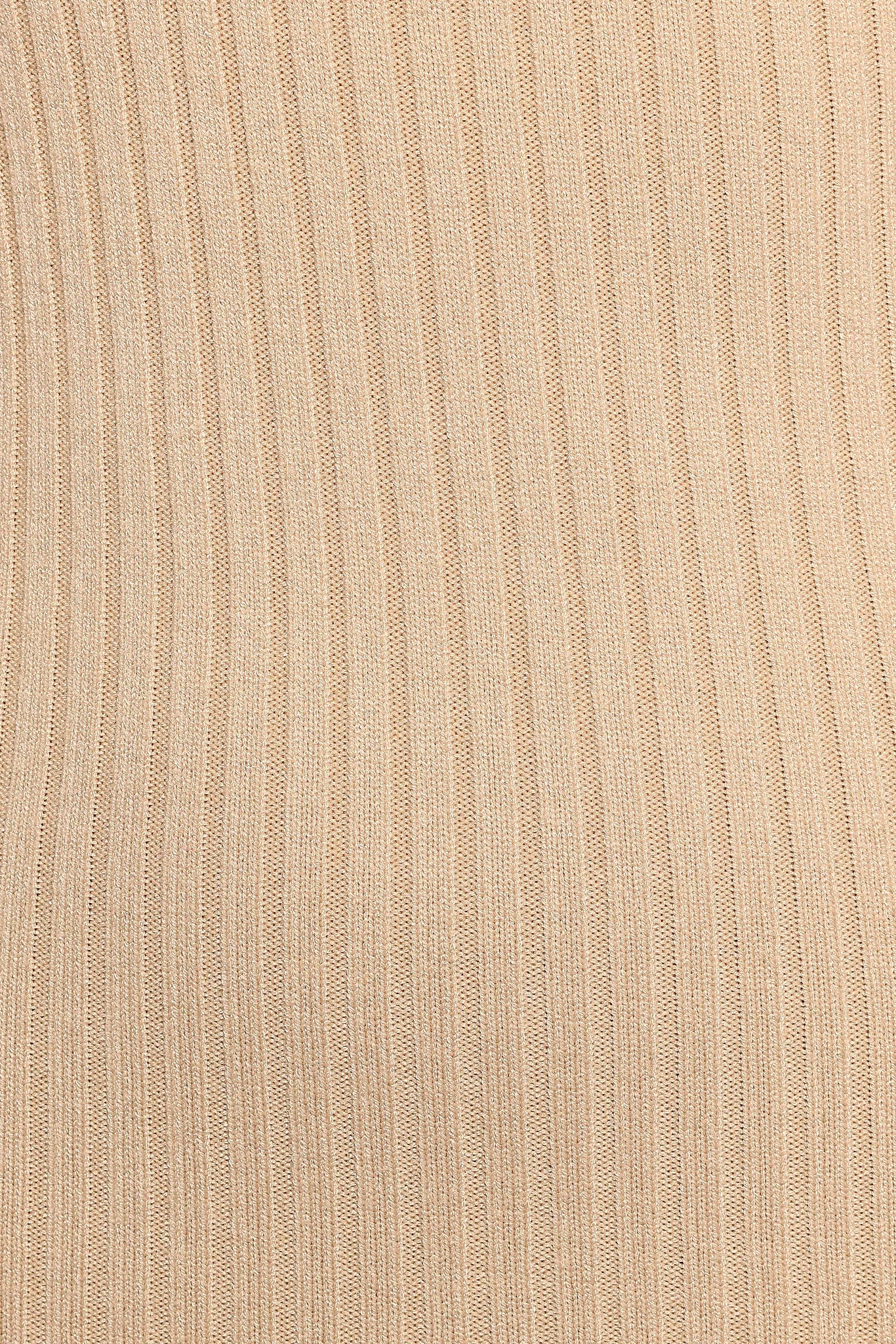 Cammie Long Sleeve Midi Dress - Beige