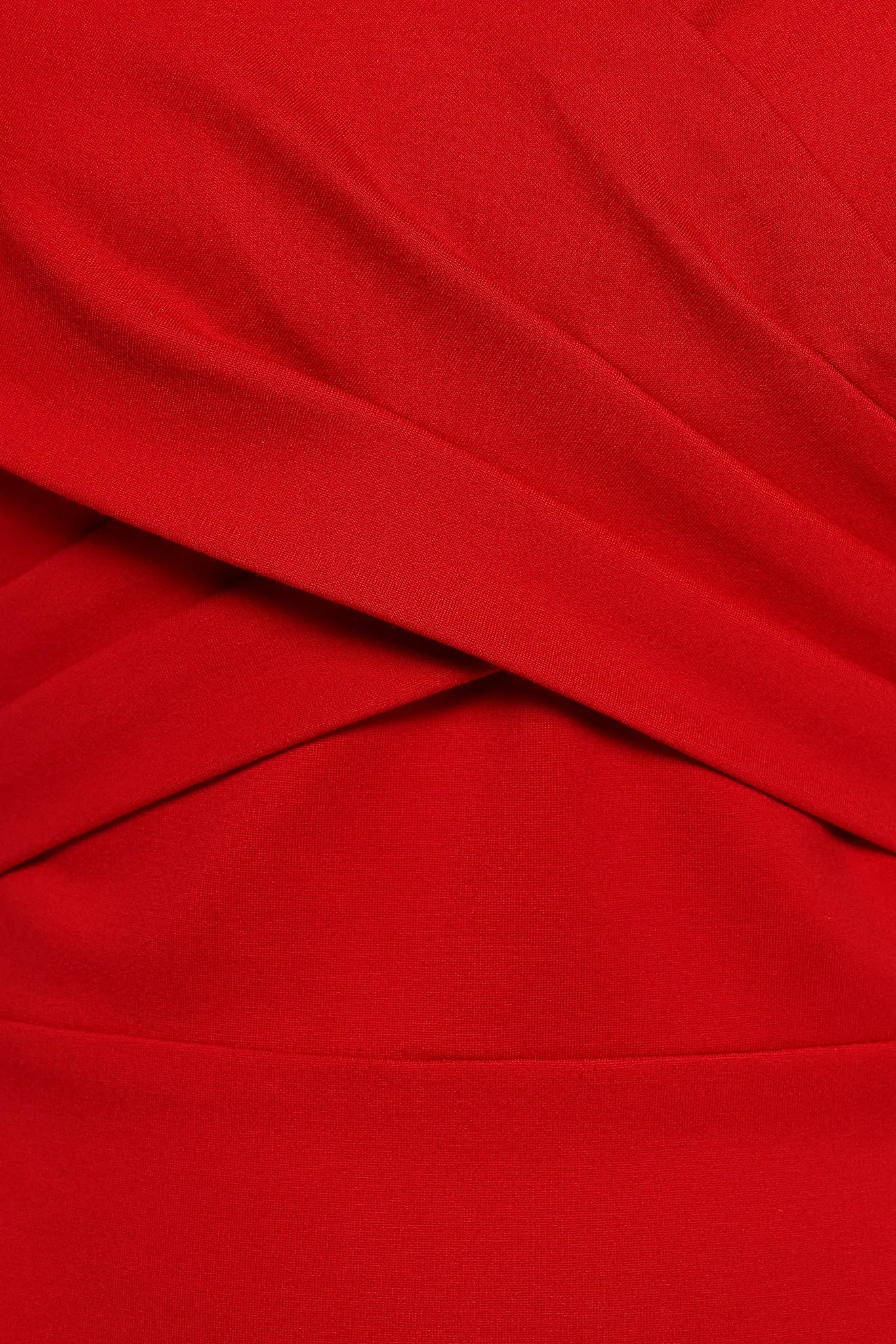 Dailene Midi Dress - Red