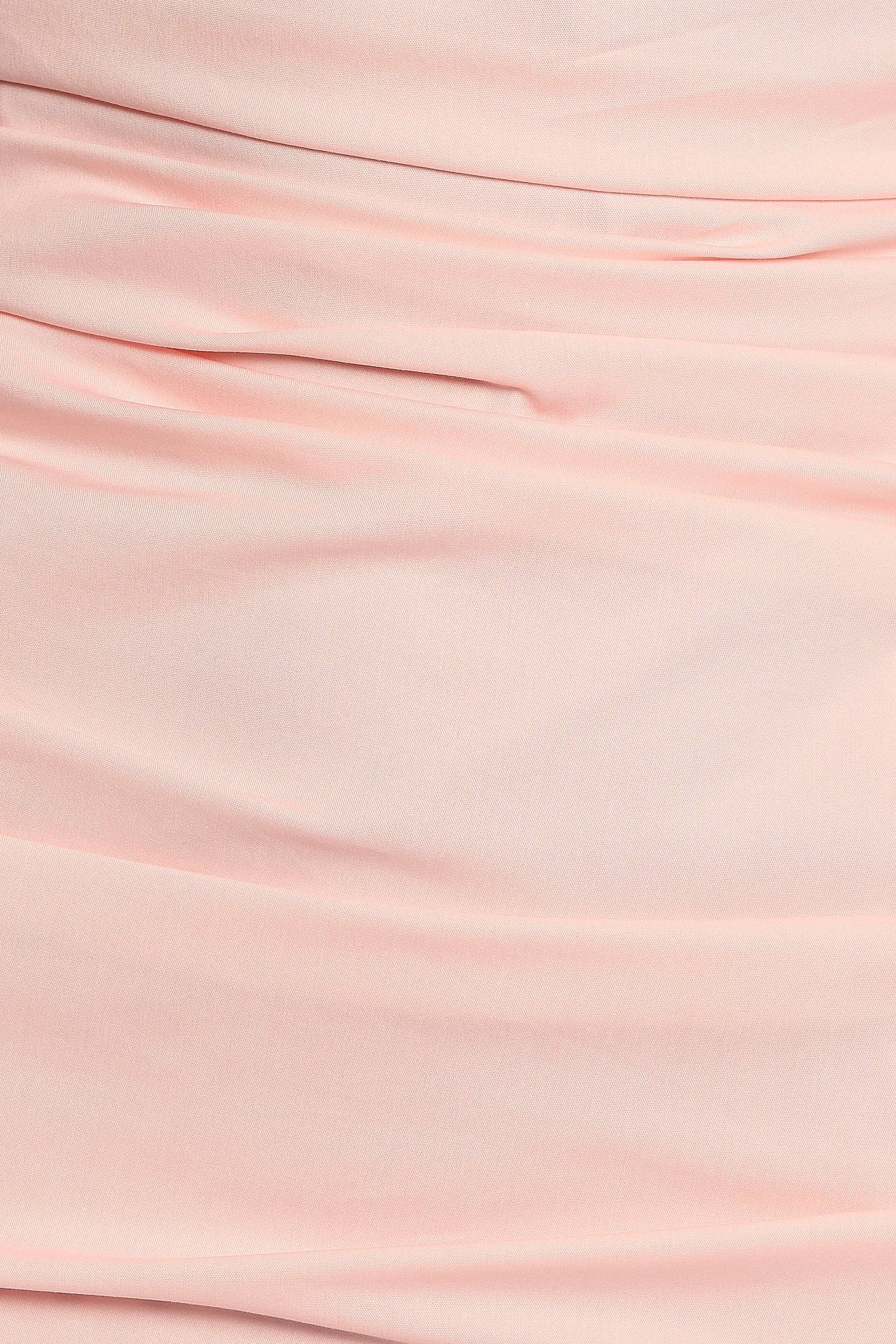 Eliya One Shoulder Frill Maxi Dress - Ballet Pink