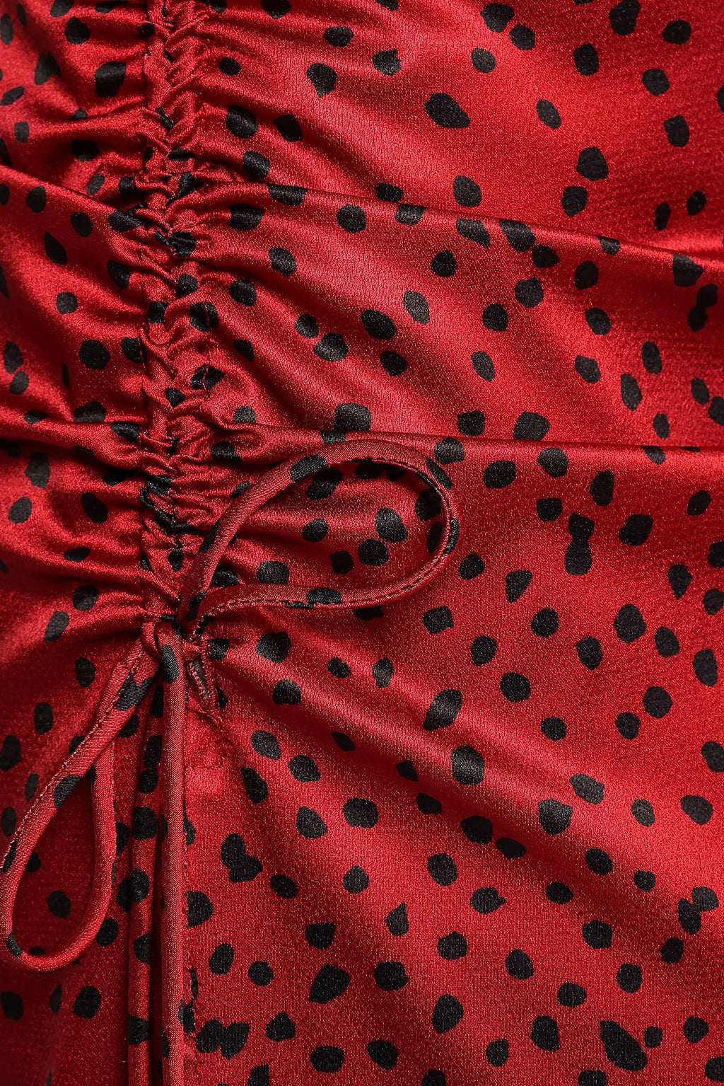 Enid Midi Dress - Red