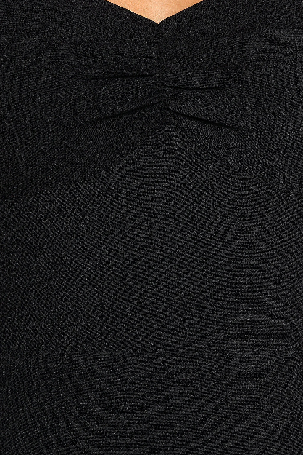 Franklin Long Sleeve Midi Dress - Black