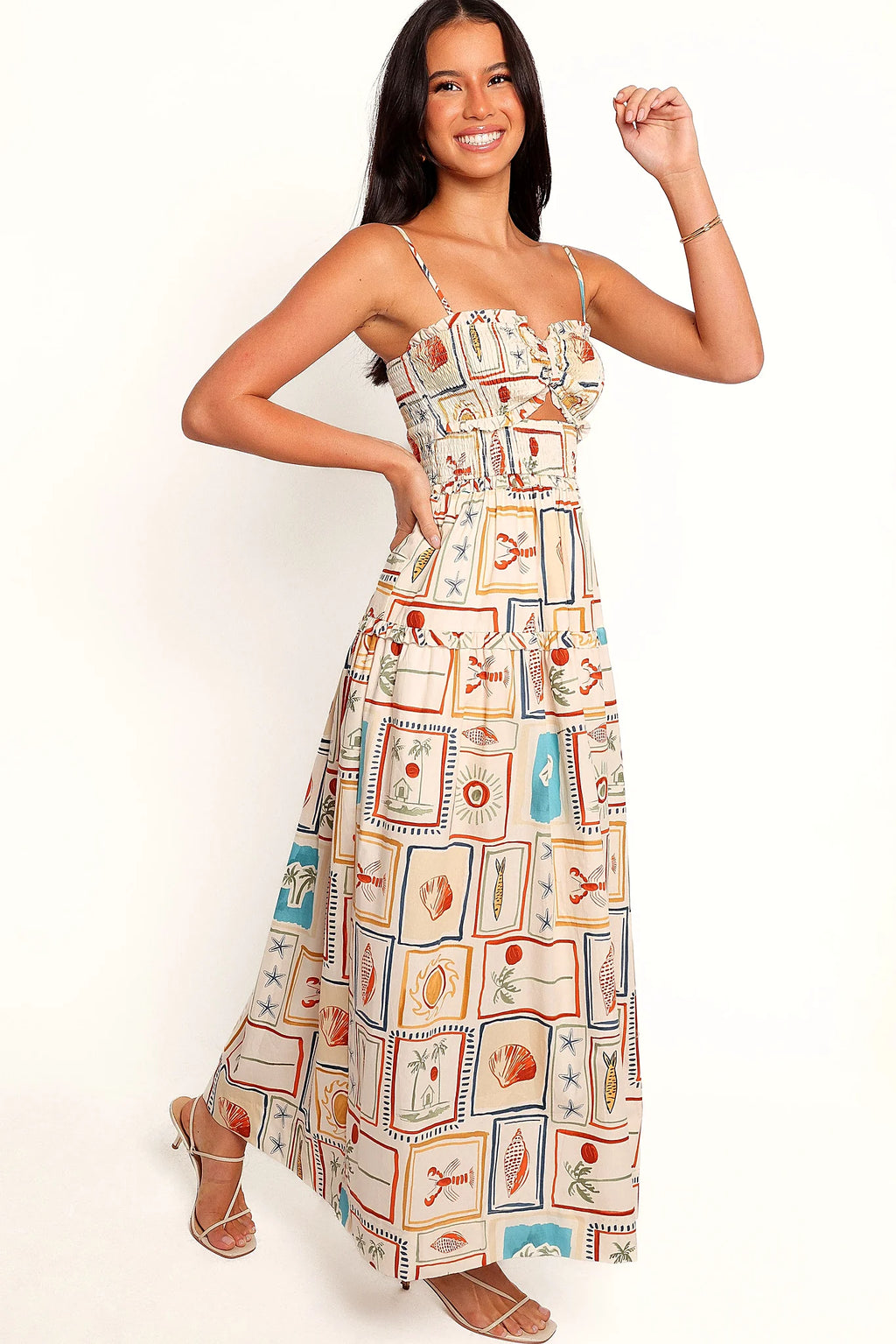 Hana Maxi Dress - Sardina