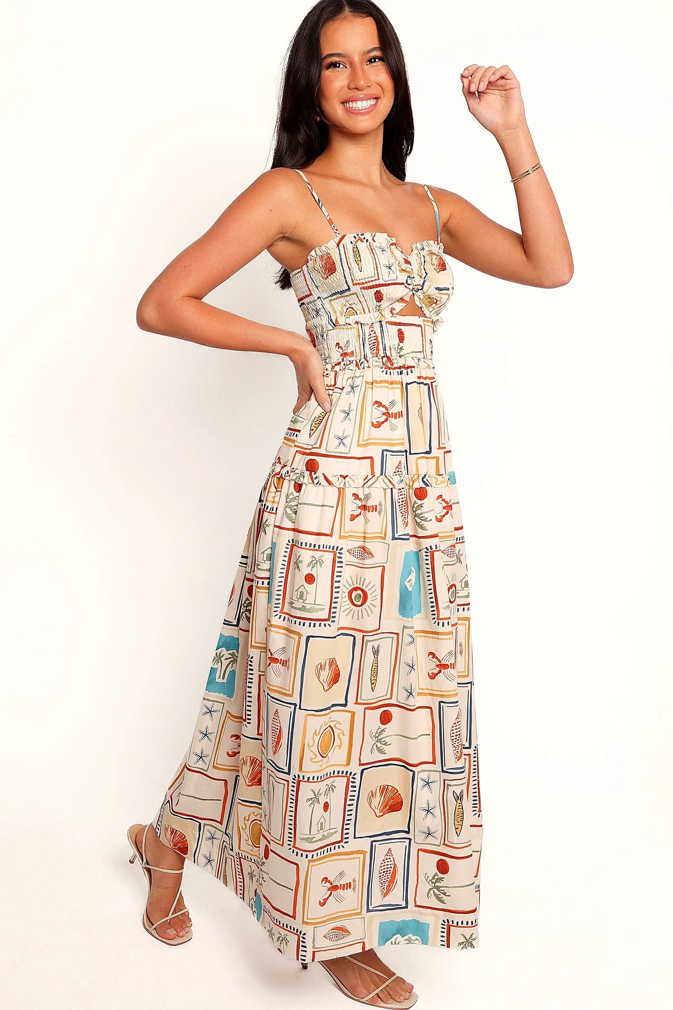 Hana Maxi Dress - Sardina