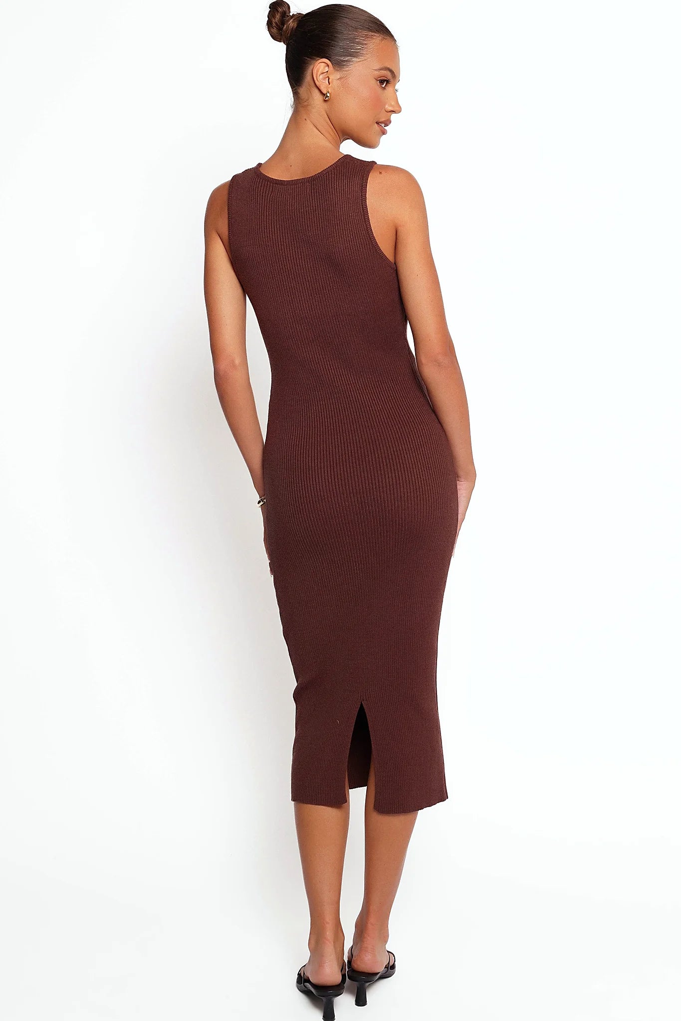 Hollis Midi Dress - Chocolate