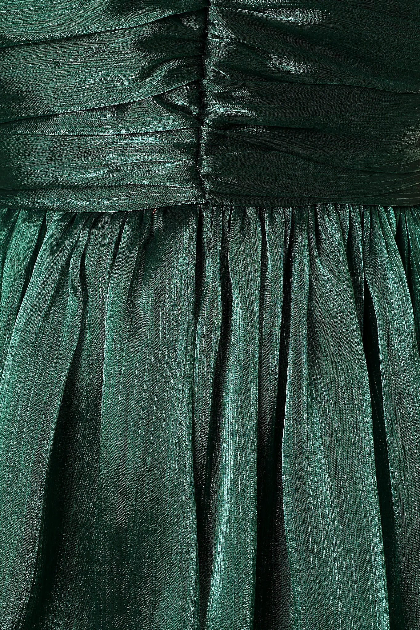 Jace Tiered Maxi Dress - Shimmer Emerald