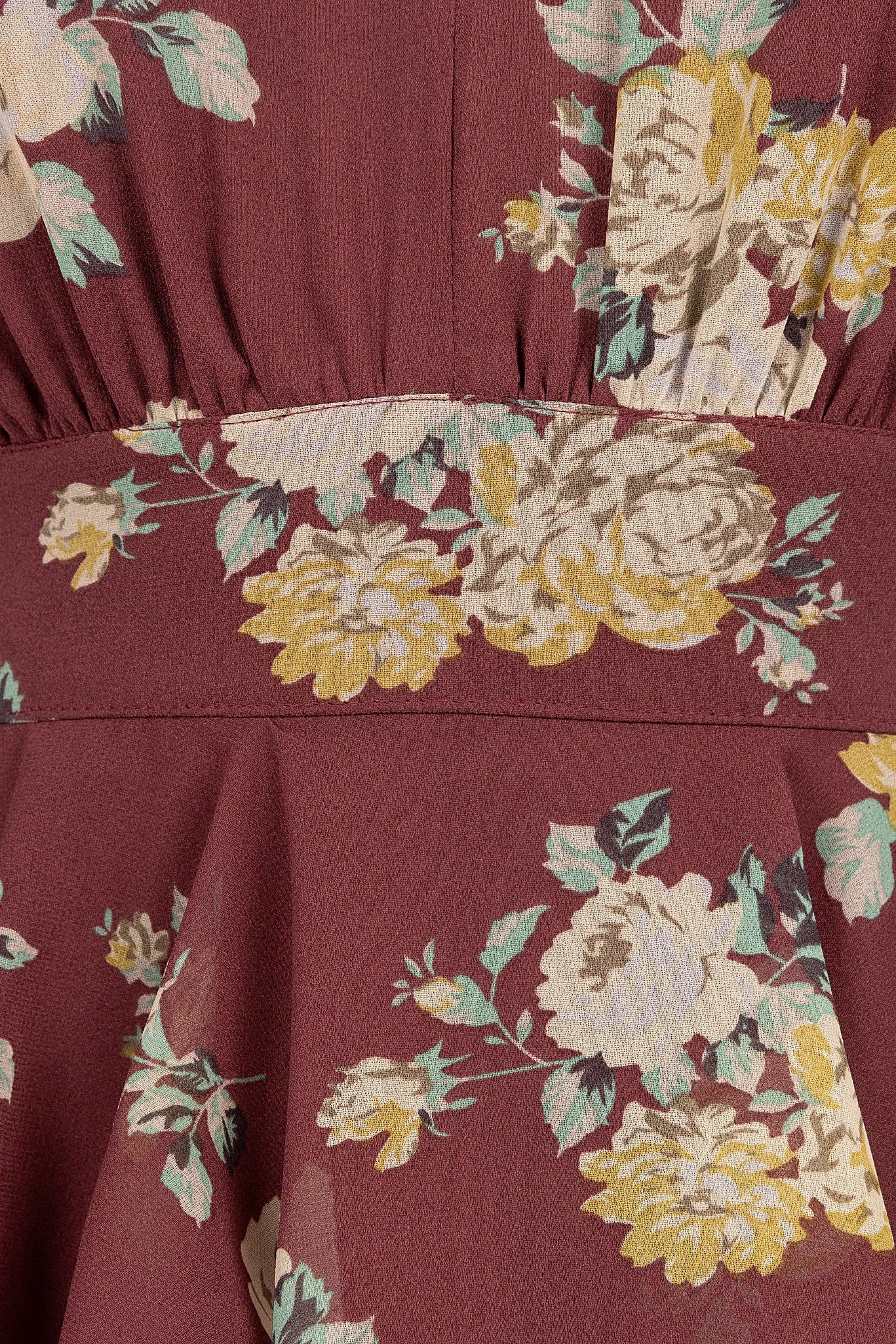 Kendall Maxi Halterneck Dress - Dark Wine