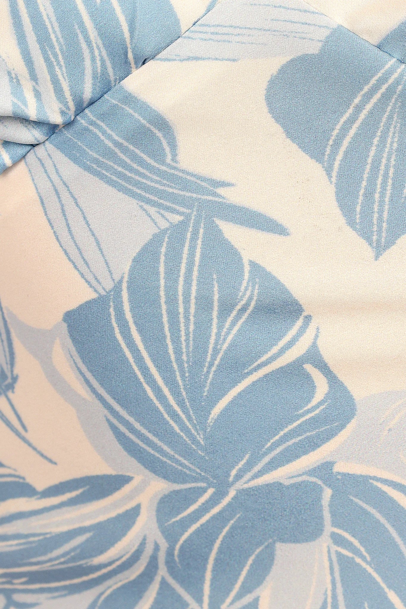 Lizza Maxi Dress - Pale Blue Print