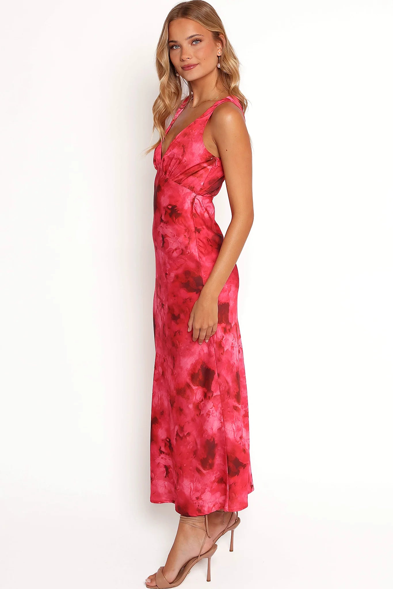 Mirae Maxi Dress - Red