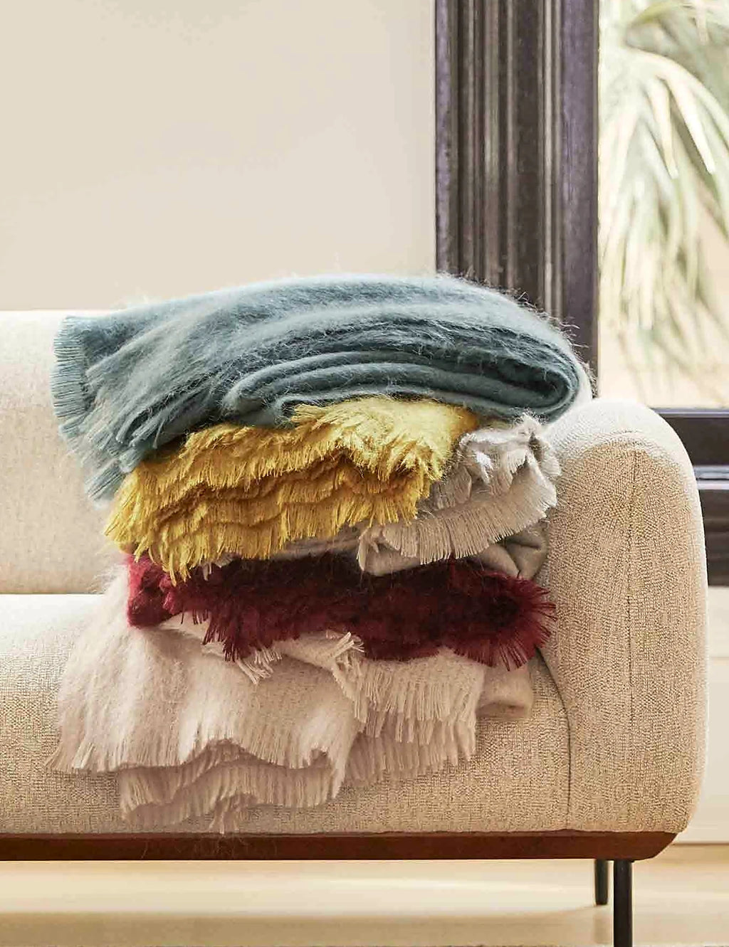Aimee Mohair Throw