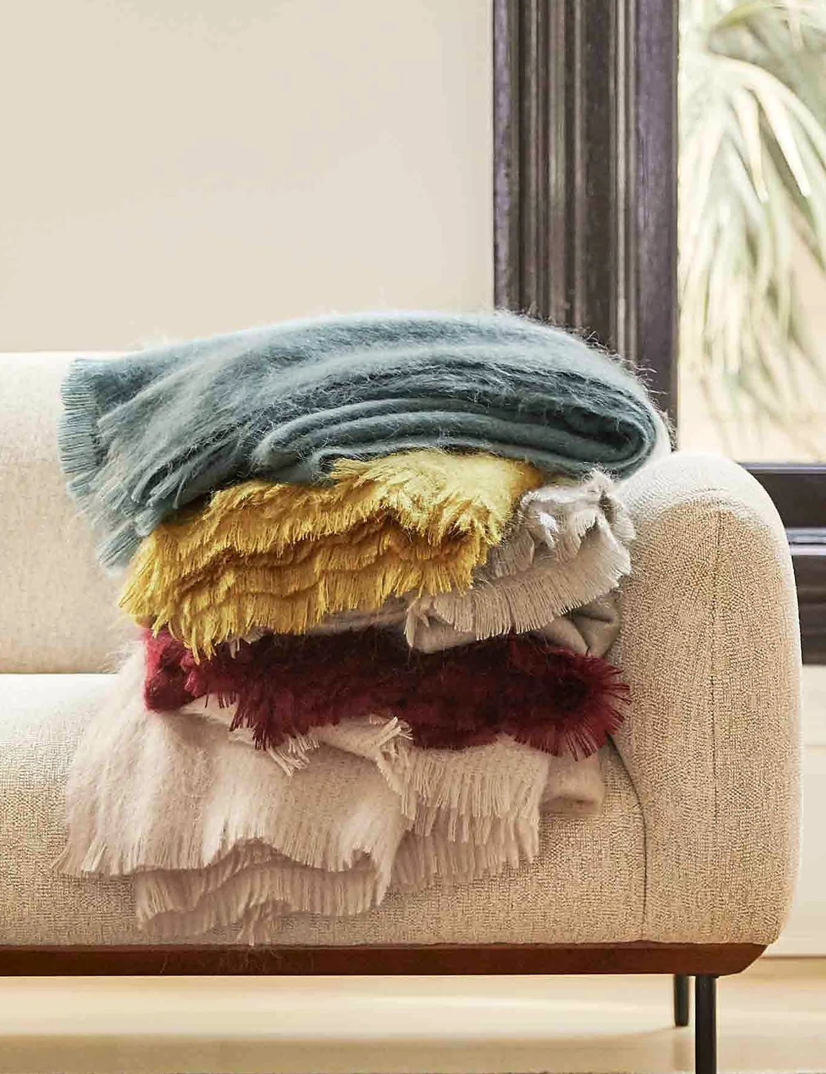 Aimee Mohair Throw
