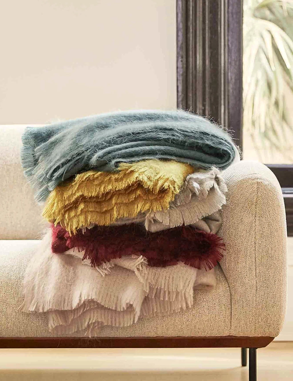 Aimee Mohair Throw