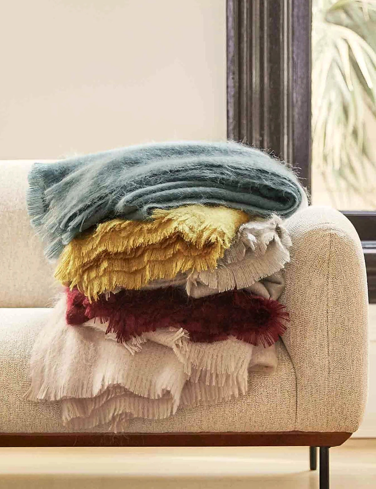 Aimee Mohair Throw