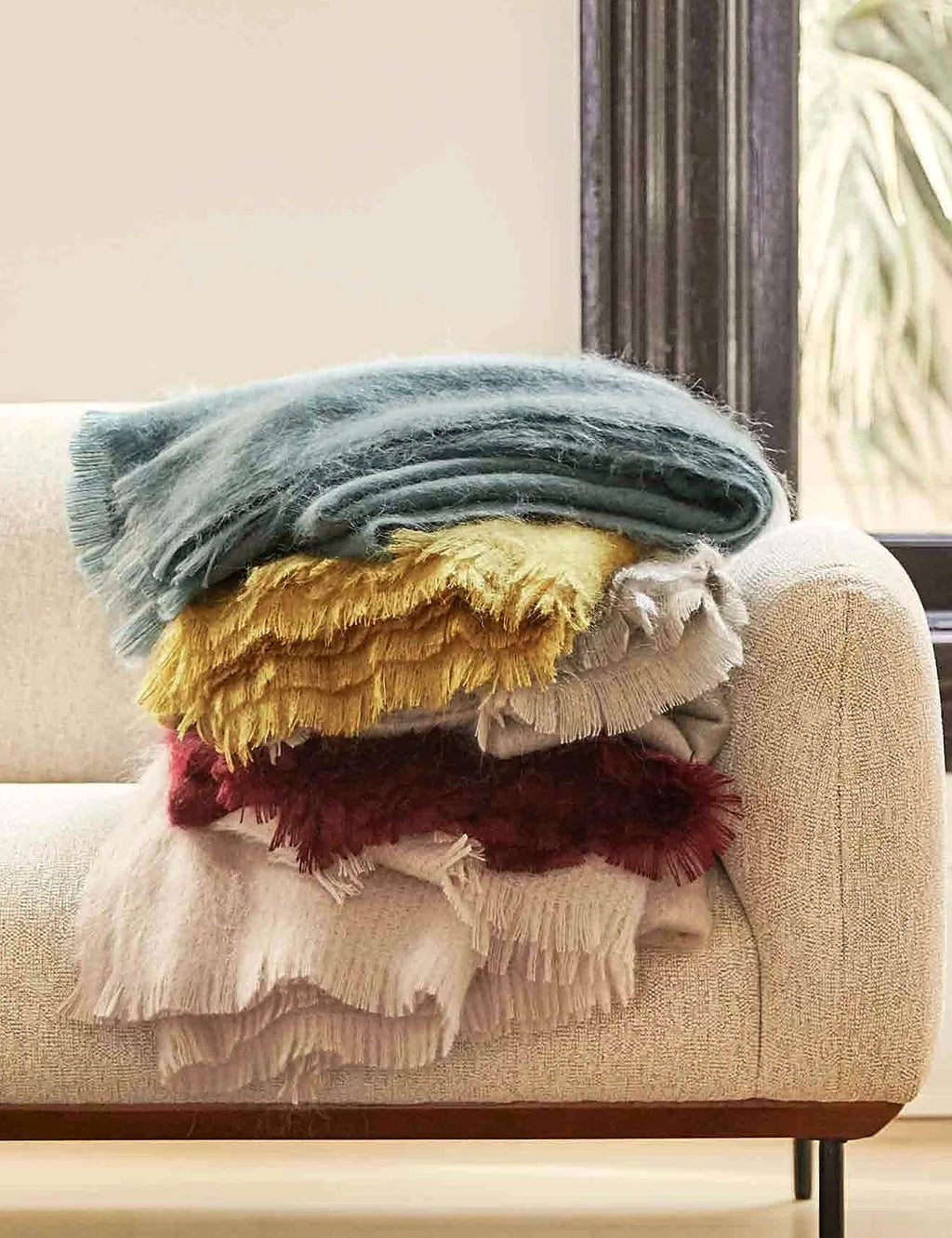 Aimee Mohair Throw