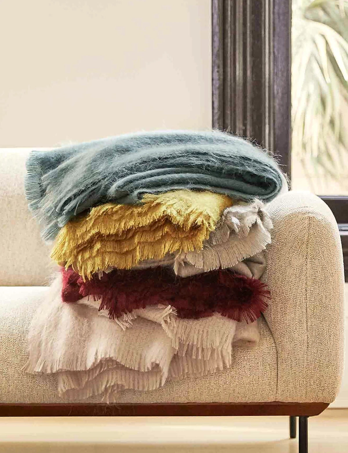 Aimee Mohair Throw