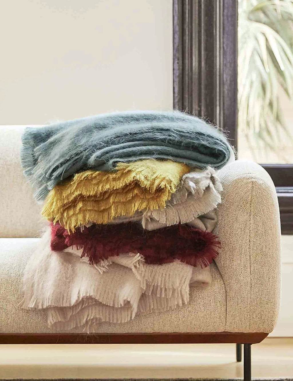 Aimee Mohair Throw