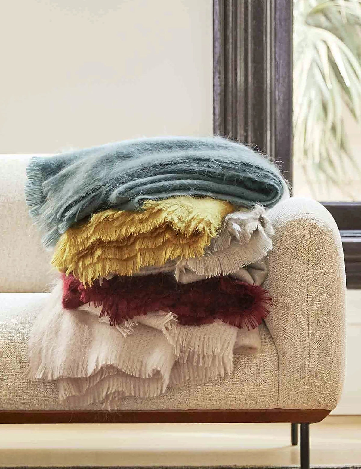 Aimee Mohair Throw