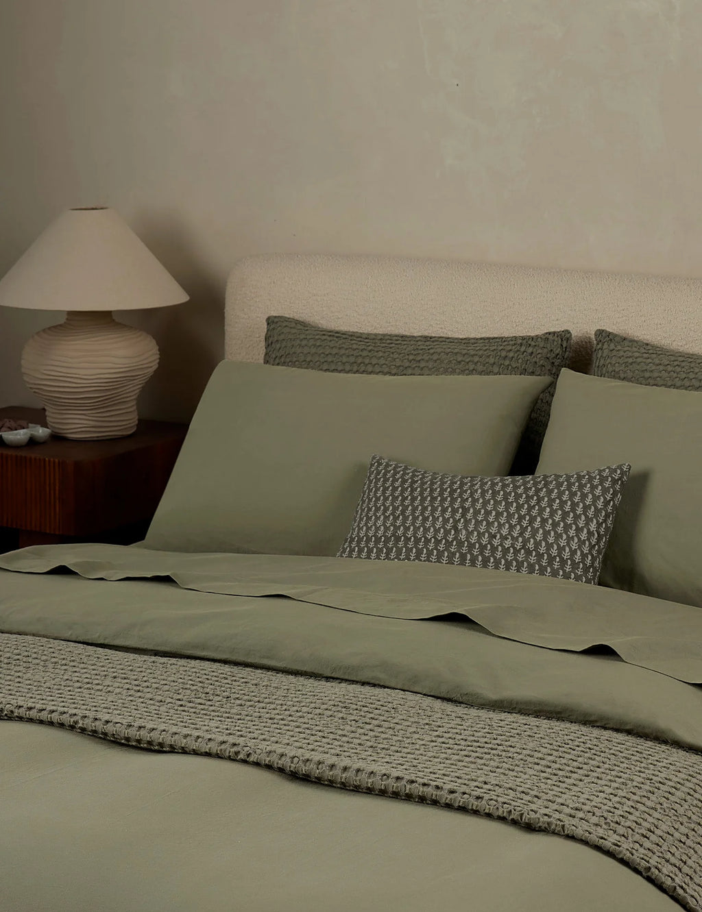 Juna Washed Percale Sheet Set