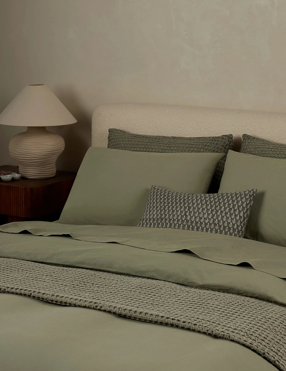 Juna Washed Percale Sheet Set