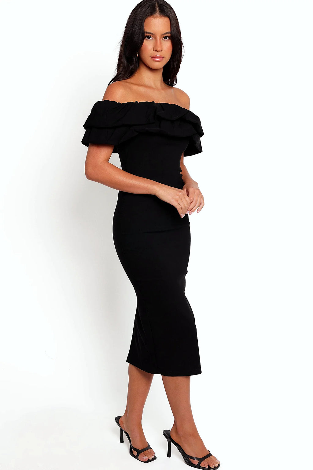 Sammi Midi Dress - Black