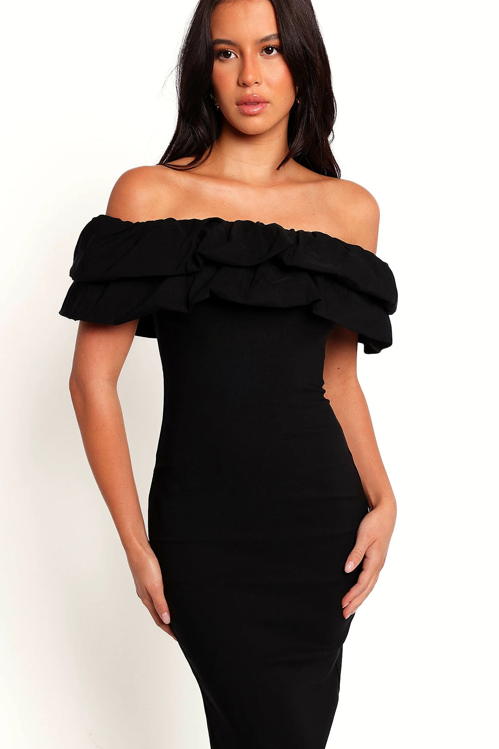 Sammi Midi Dress - Black