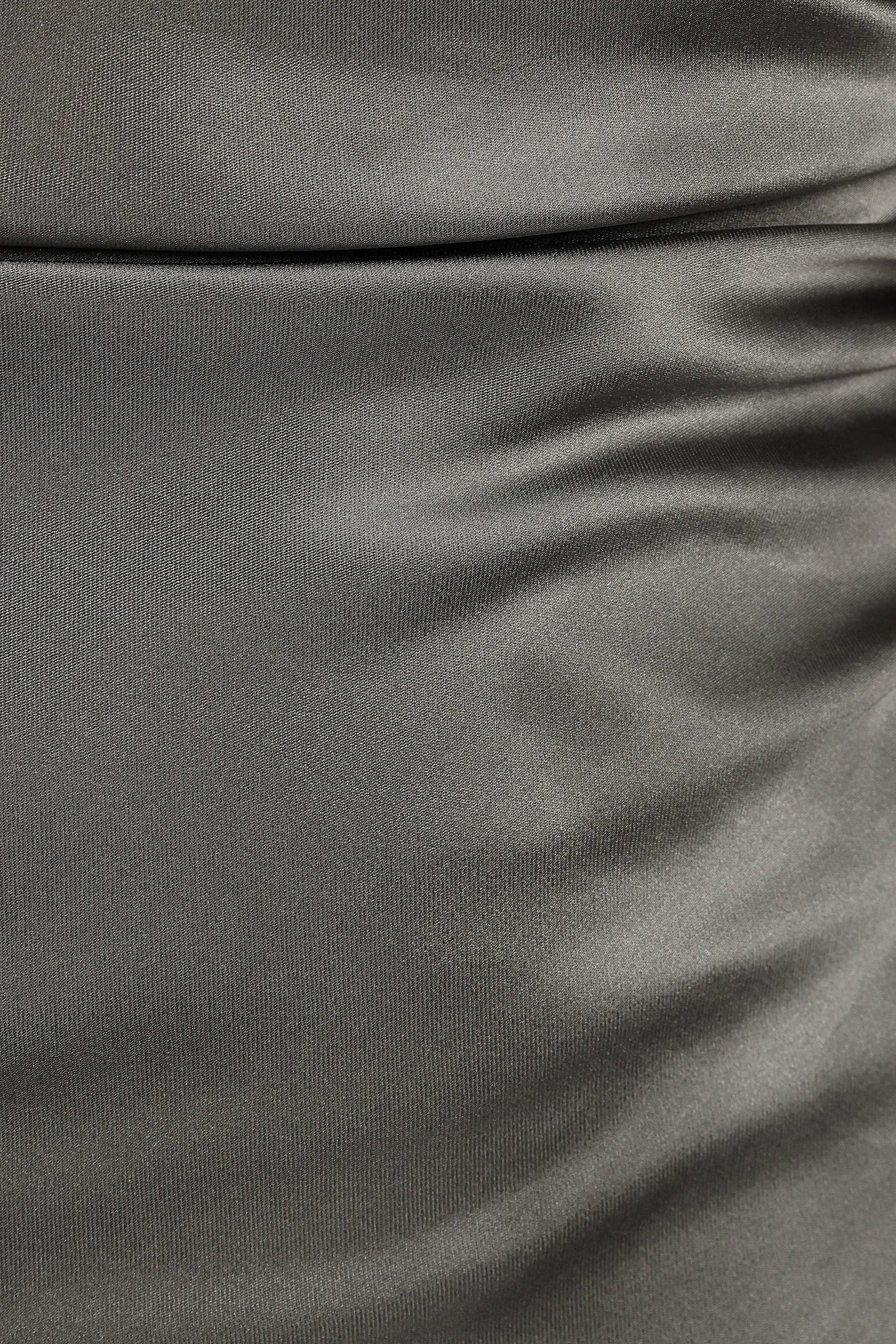 Selma Off Shoulder Maxi Dress - Steel Gray