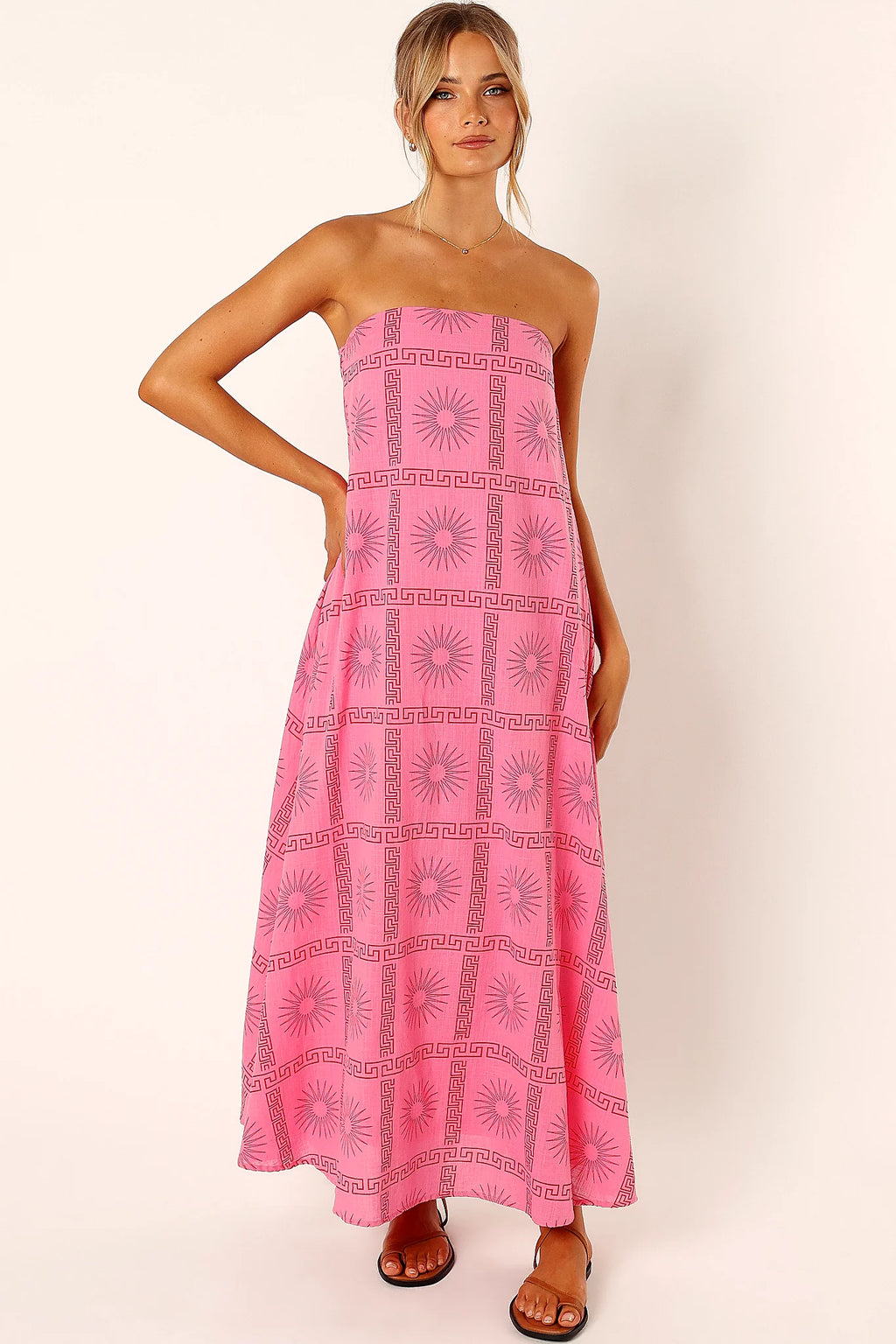 Back view showing the elasticised neckline