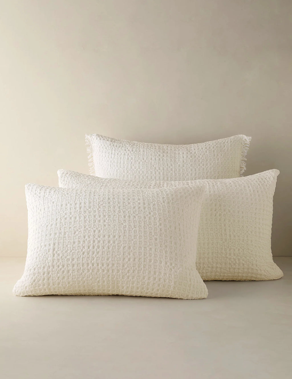 Lenora Textured Cotton Linen Sham