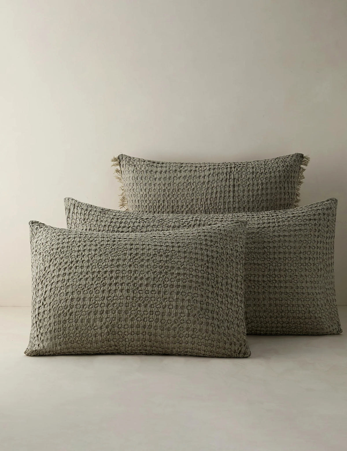 Lenora Textured Cotton Linen Sham