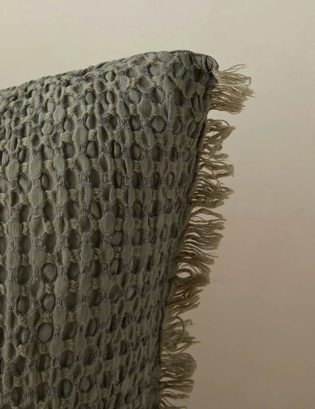 Lenora Textured Cotton Linen Sham