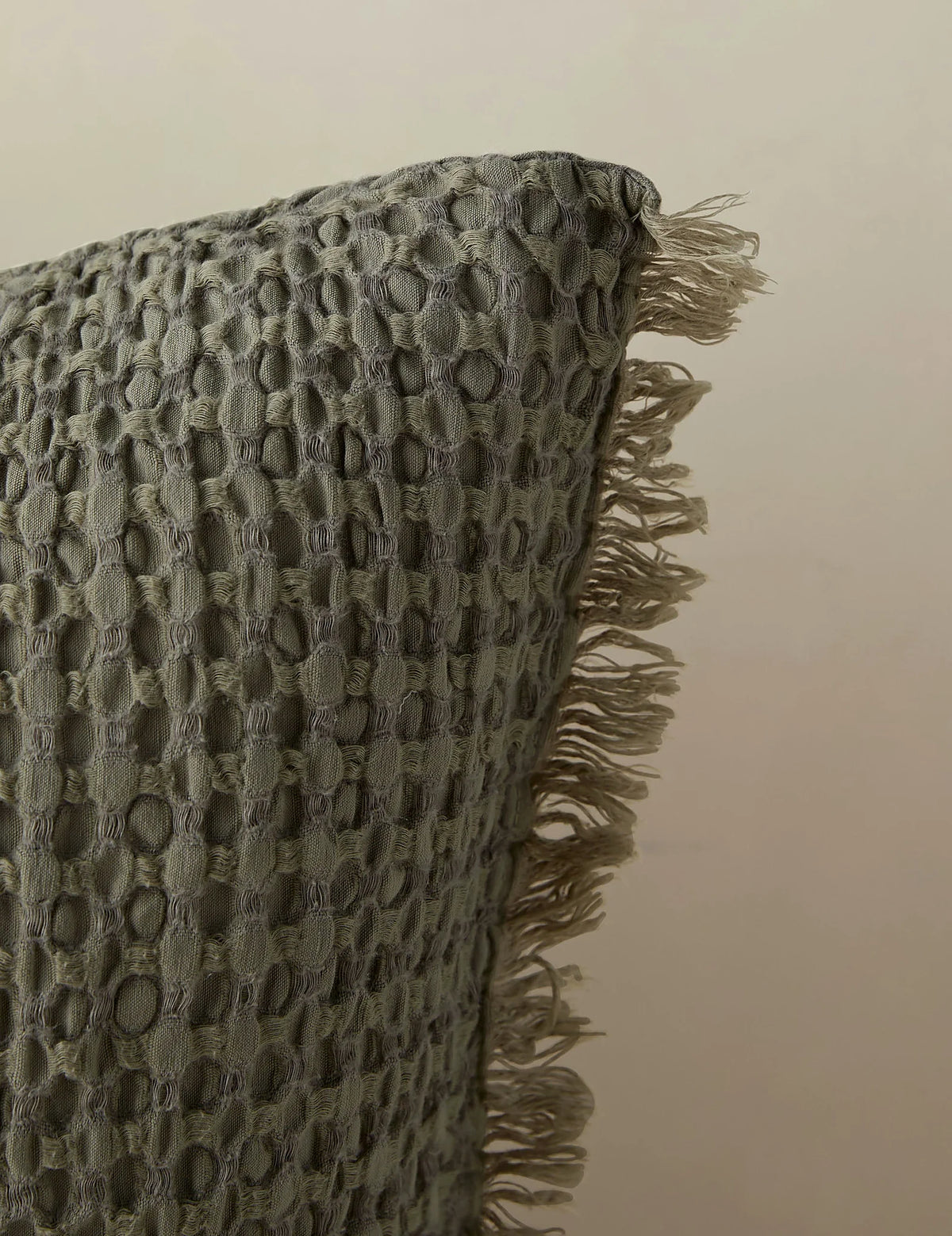 Lenora Textured Cotton Linen Sham