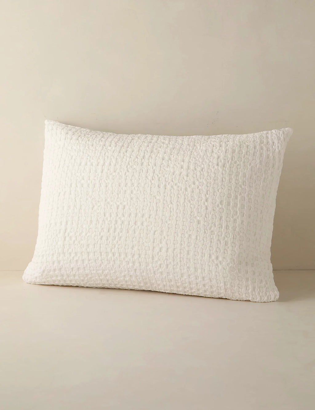 Lenora Textured Cotton Linen Sham