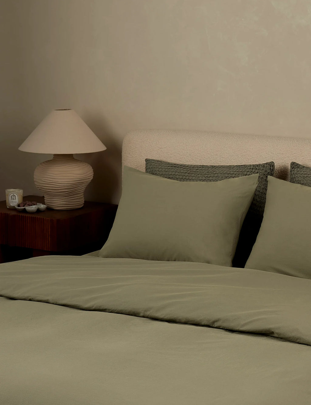 Juna Washed Percale Duvet Cover