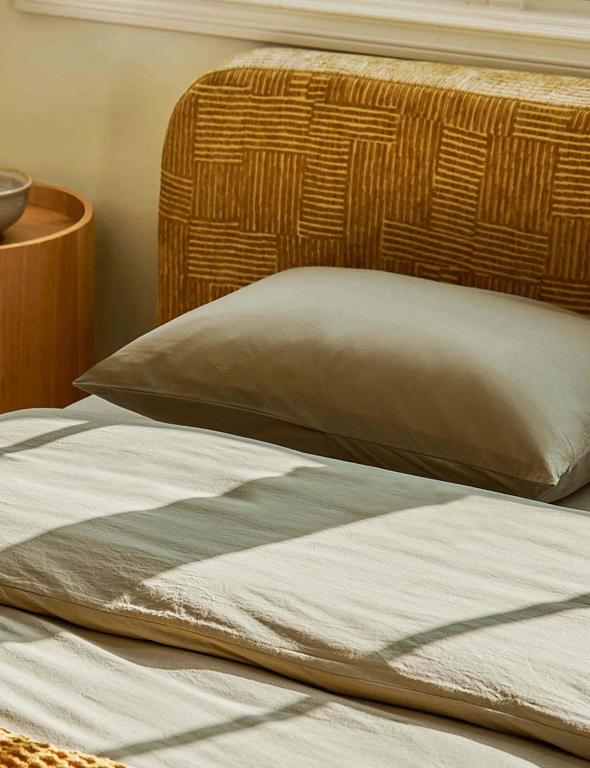 Juna Washed Percale Duvet Cover