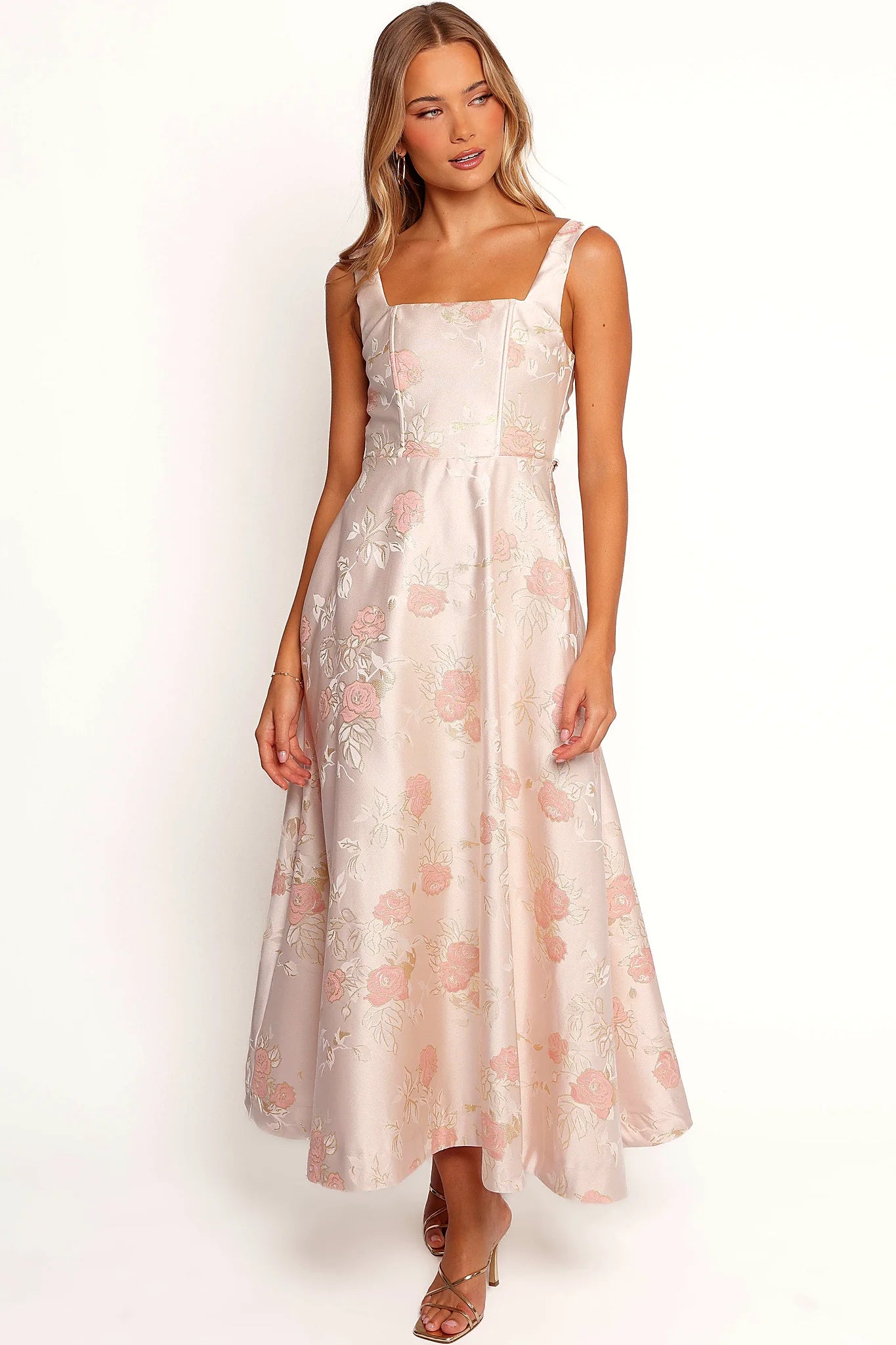 Side view of the unlined skirt